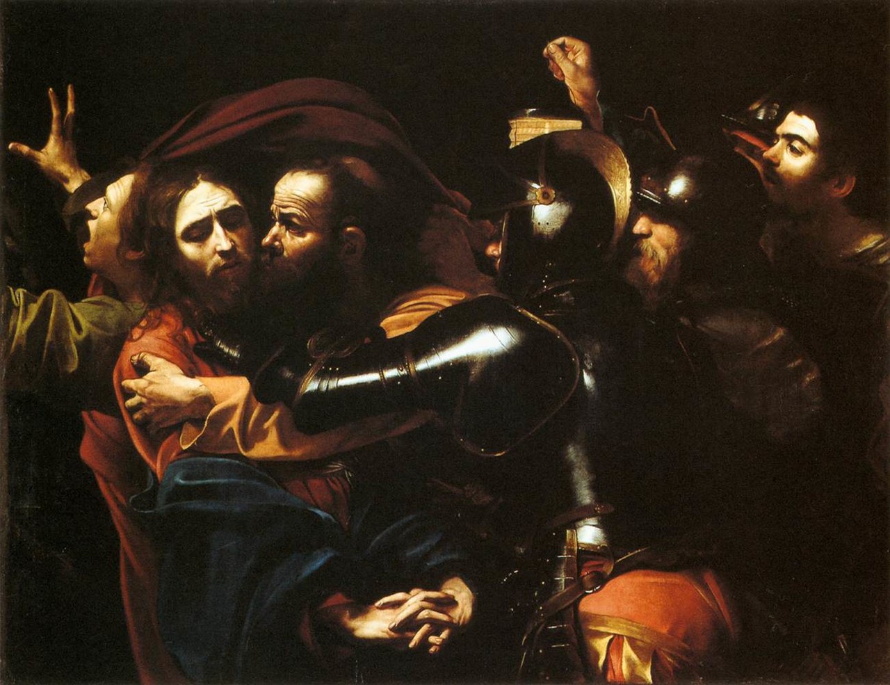 caravaggio the taking of Christ2